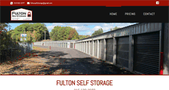 Desktop Screenshot of fultonselfstorage.com
